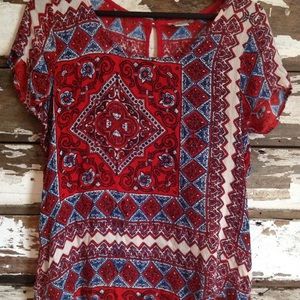 Luck Brand Bandana Top